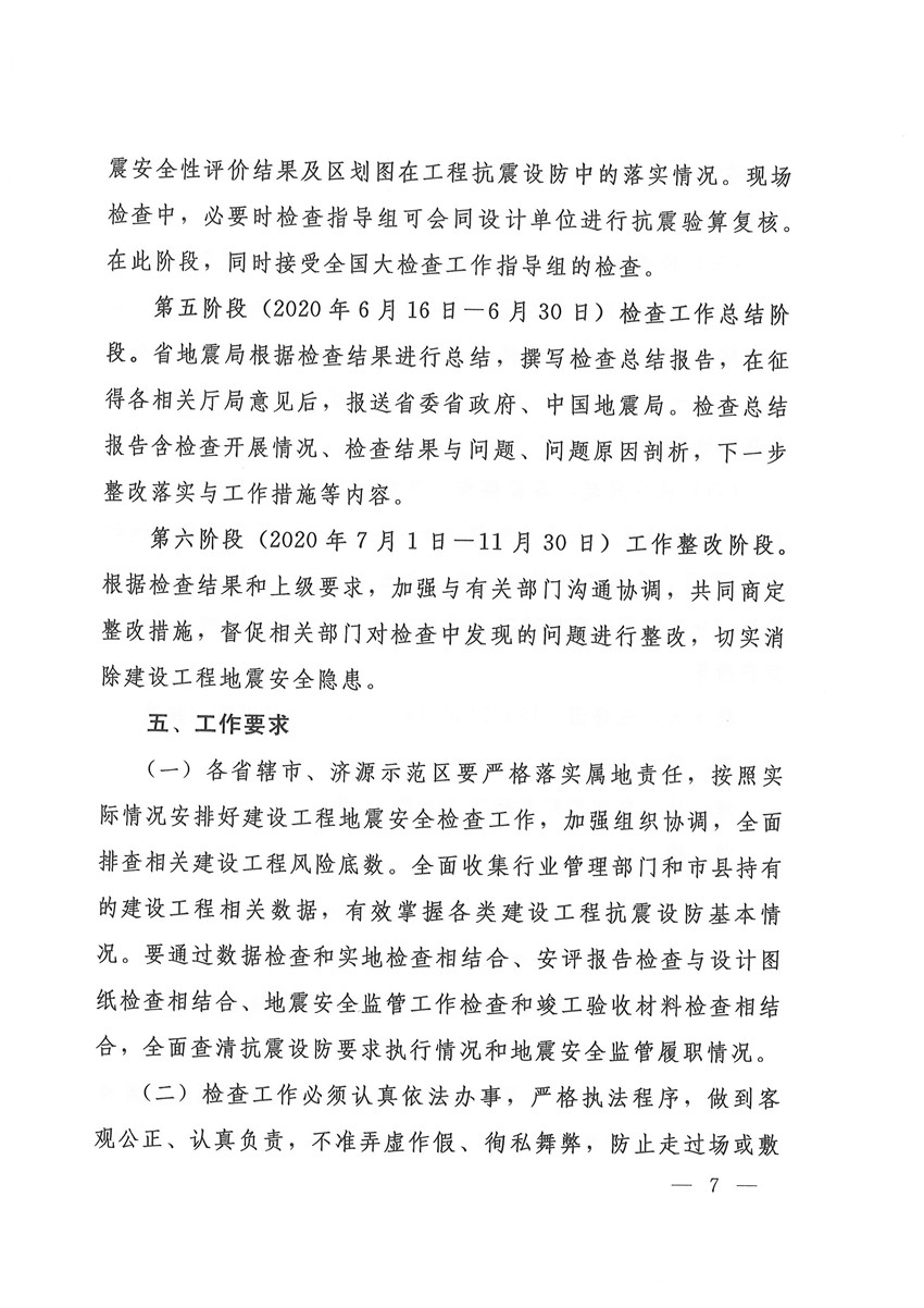 （盖章版）豫震办发[2020]6号—河南省防震抗震指挥部办公室 河南省地震局 河南省应急管理厅 河南省发展和改革委员会等部门关于印发河南省建设工程地震安全监管检查工作方案的通知(1)_页面_07.jpg